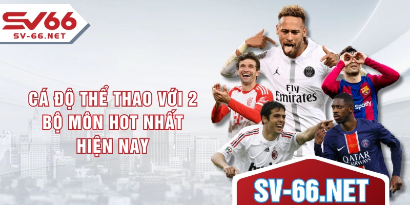 Cá độ thể thao với 2 bộ môn hot nhất hiện nay