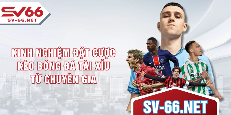 Kinh nghiệm đặt cược kèo bóng đá tài xỉu từ chuyên gia