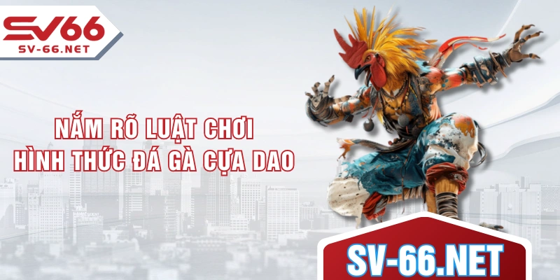 Nắm rõ luật chơi hình thức đá gà cựa dao