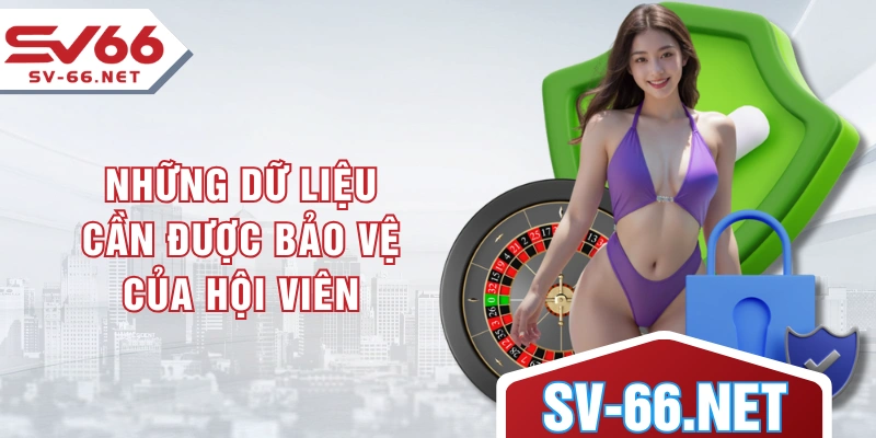 Những dữ liệu cần được bảo vệ của hội viên